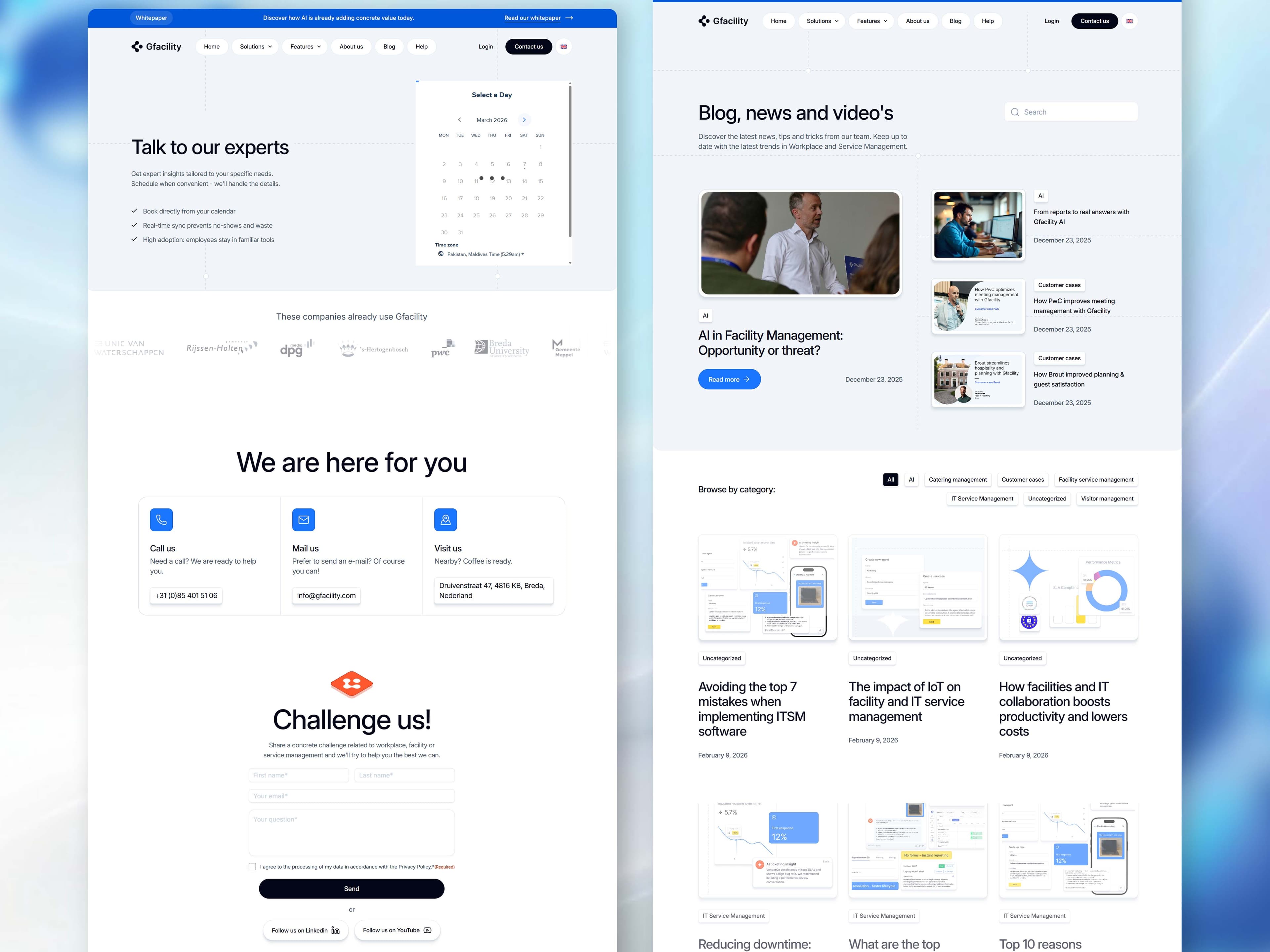 Expert support and a working knowledge hub